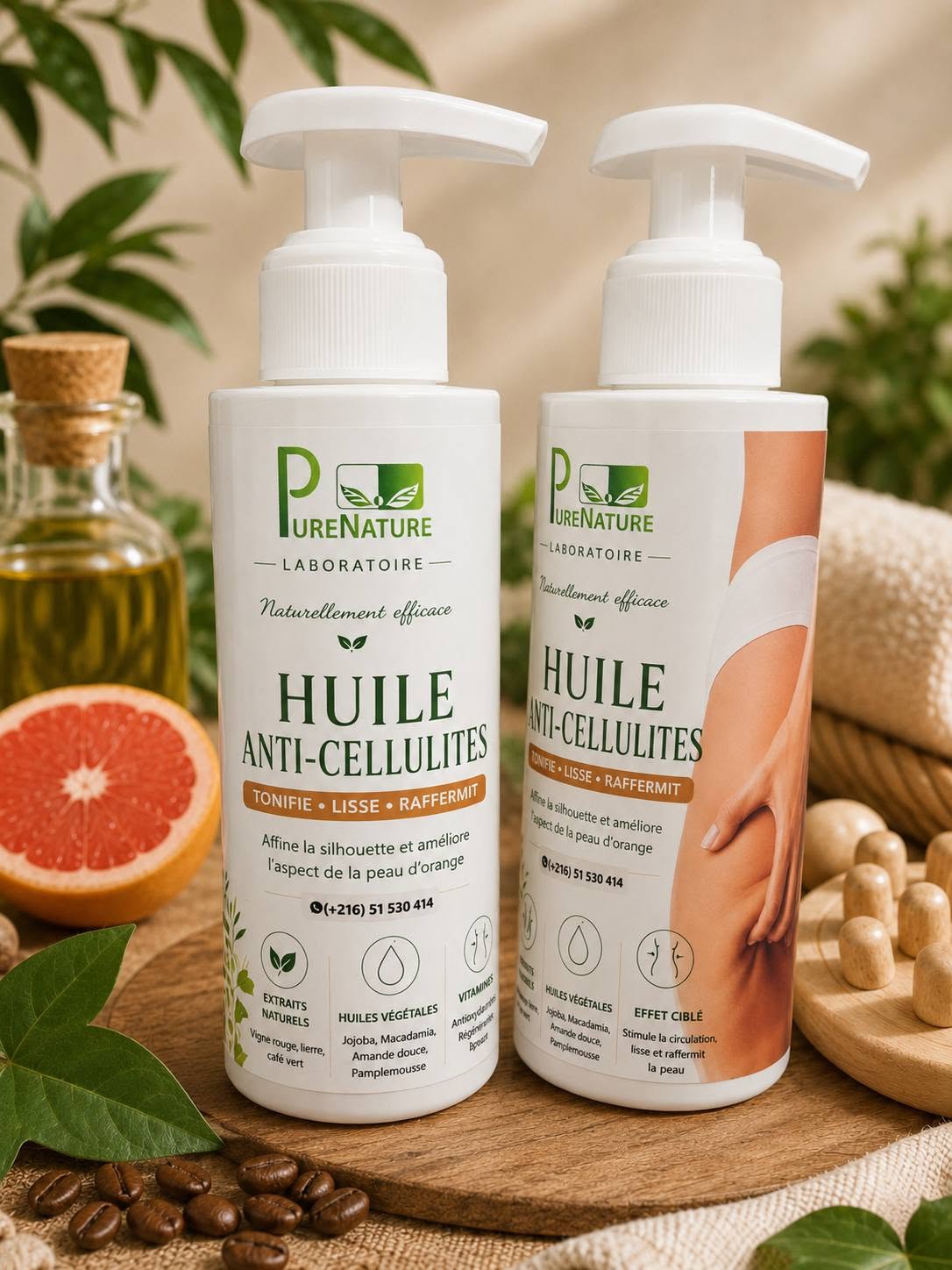 Huile Anti-Cellulites — PureNature